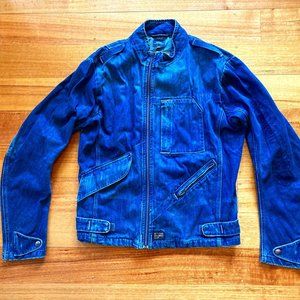 G-Star Denim Chopper Art Biker Jacket L/XL